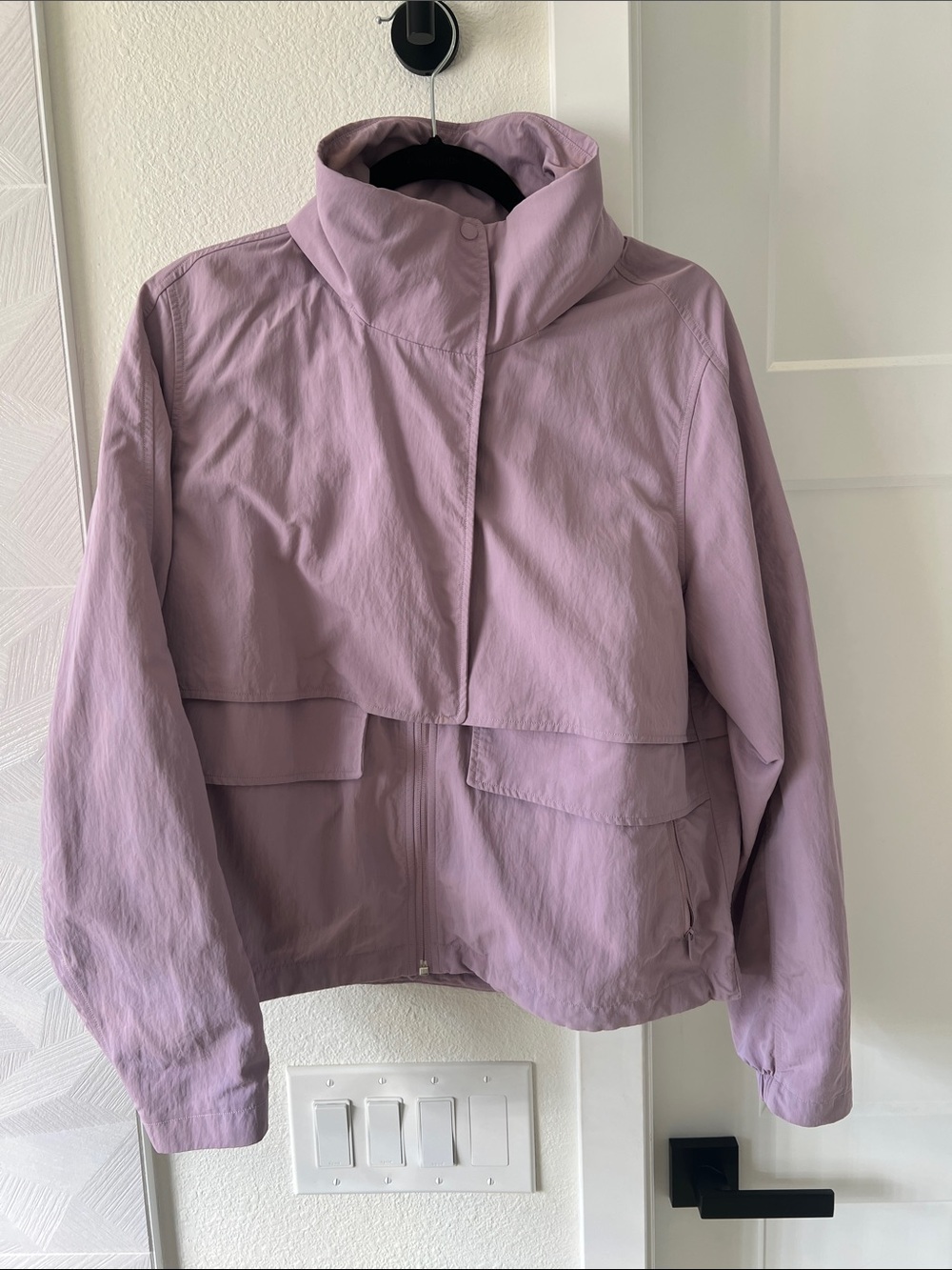 Light Purple lululemon Effortless Jacket